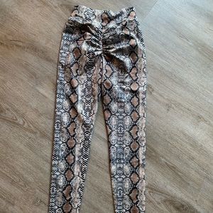 Sexy Snake Print Leggings